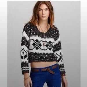 Free People Cropped sweater